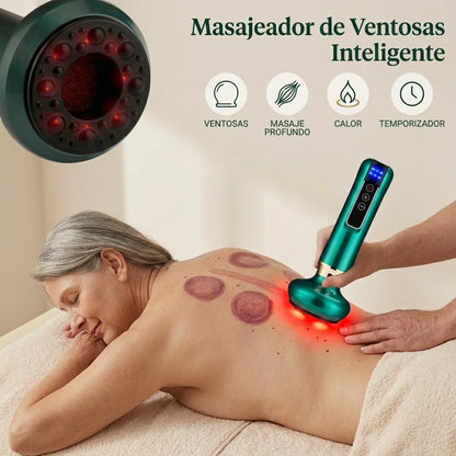Masajeador Anticelulítico 2 en 1 de Succión y Calor