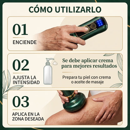 Masajeador Anticelulítico 2 en 1 de Succión y Calor